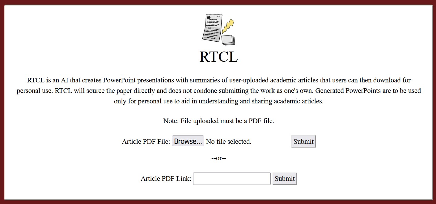 RTCL (KHE 2022)